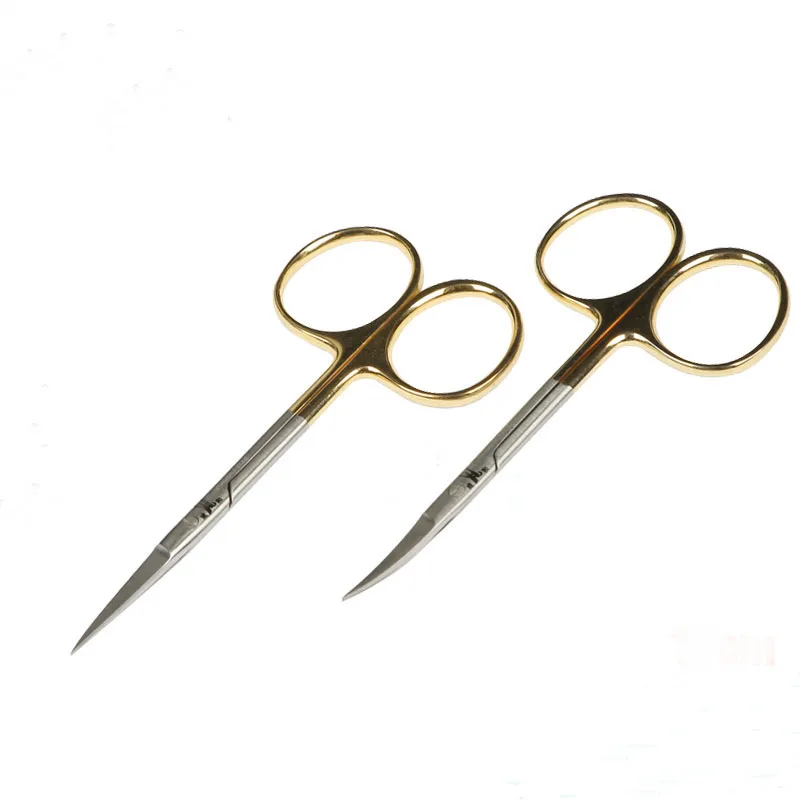 

Medical Scissors Double Eyelid Ophthalmological Plastic Tools Scissors Fine Cut Eye Corner Scissors Straight Curved