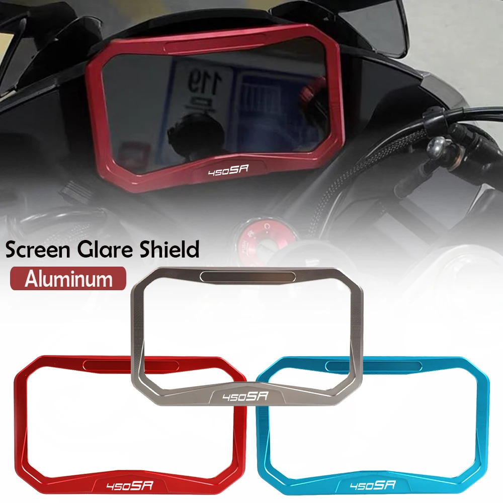 Motorcycle Glare Shield Meter Frame Screen Instrument Protector Cover FOR CFMOTO 450 SS SR 450MT 450NK 2022 2023 2024 2025 2026