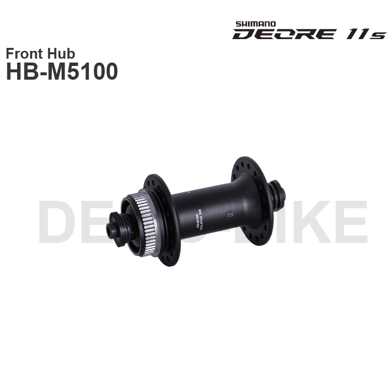 SHIMANO DEORE M5130 HUB  Front Hub HB-M5100  Rear FREEHUB  FH-M5100 HG spline M 8 9 10 11 speed Quick release Original Parts