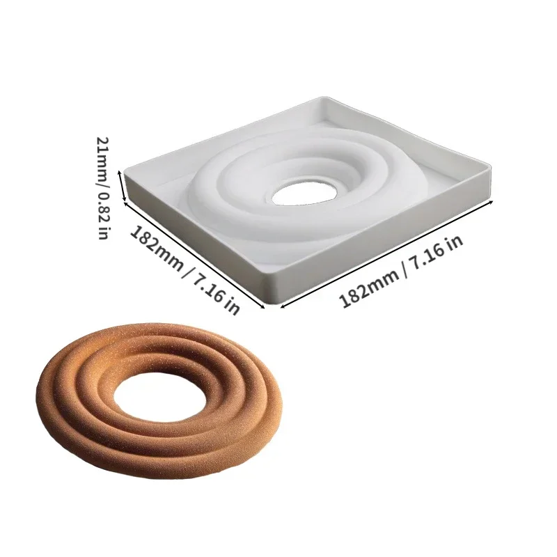 3D Silicone Mold Novelty For Chocolate Modeling Pastries Baking Pan Candy Reposteria Mousse Cake Decoration Accessories