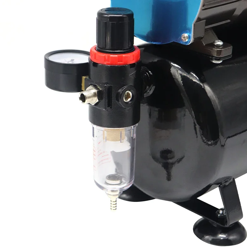 Air pump,mini double cylinder compressor TC-90T for painting,tattoo,makeup and scientific research.Medical tools