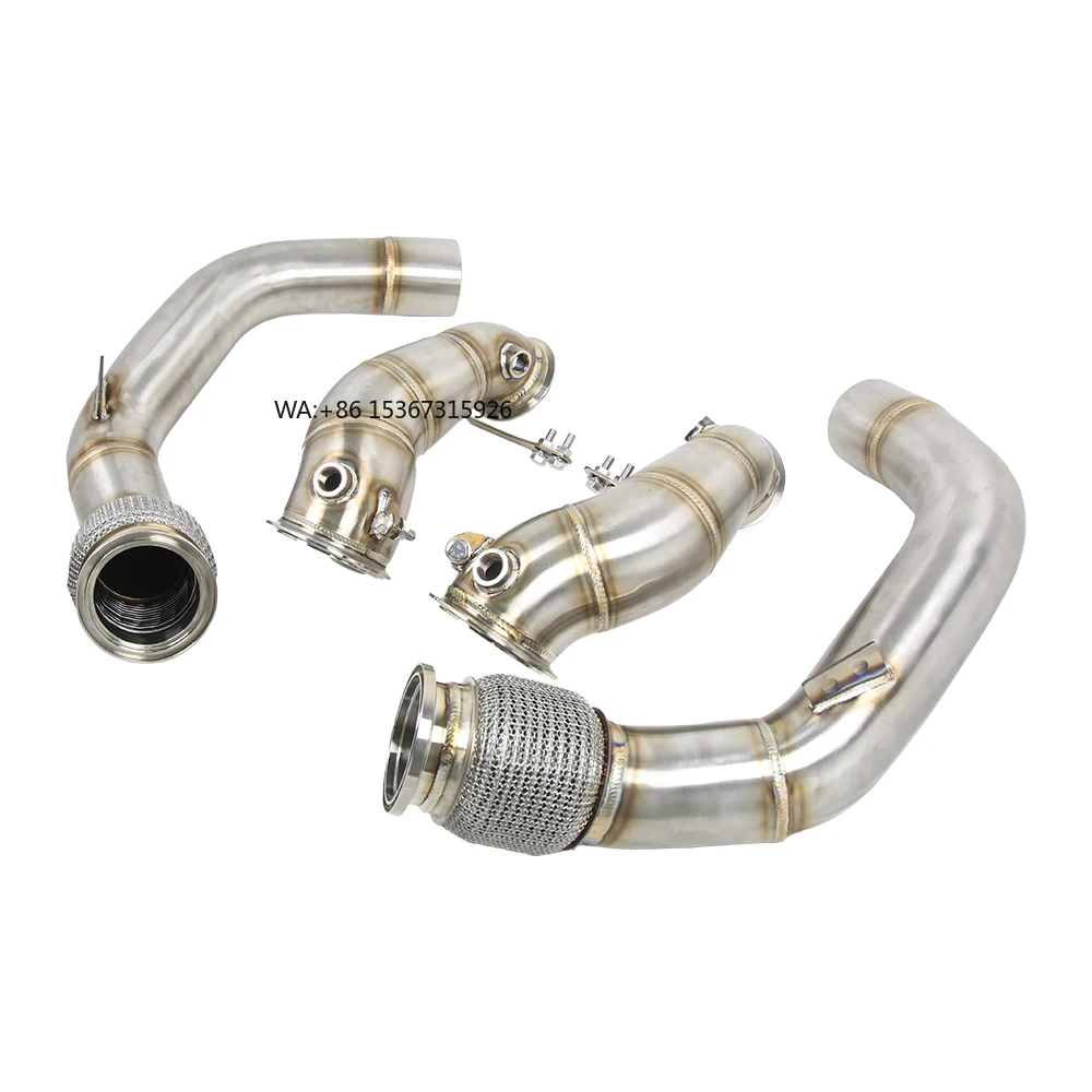 

Exhaust Downpipe 304 Stainless Steel Material High Performance Welding
