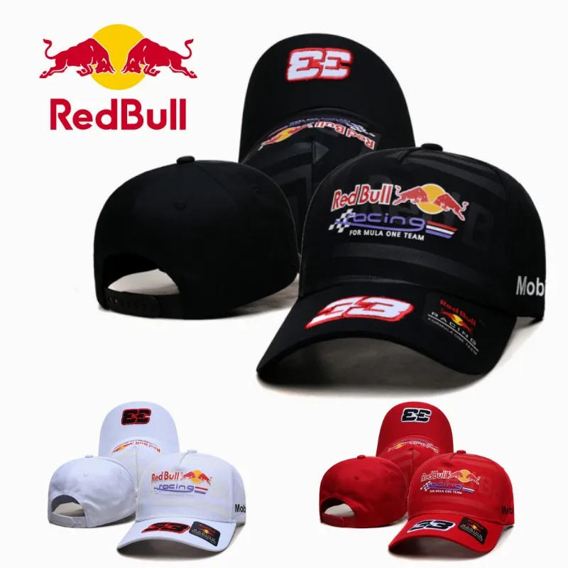 Authentic Red Bull Hat Outdoor Red Bull Extreme Sports Hat American Fashion Red Bull Hip Hop Hat Baseball Hat 4 styles