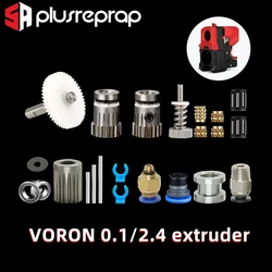 Dupla Extrusão Gear Kit para Prusa, Peças Impressora 3D, de curto alcance, Dual Drive Extrusora, DIY, direto, Bowden, Alimentação Acessórios