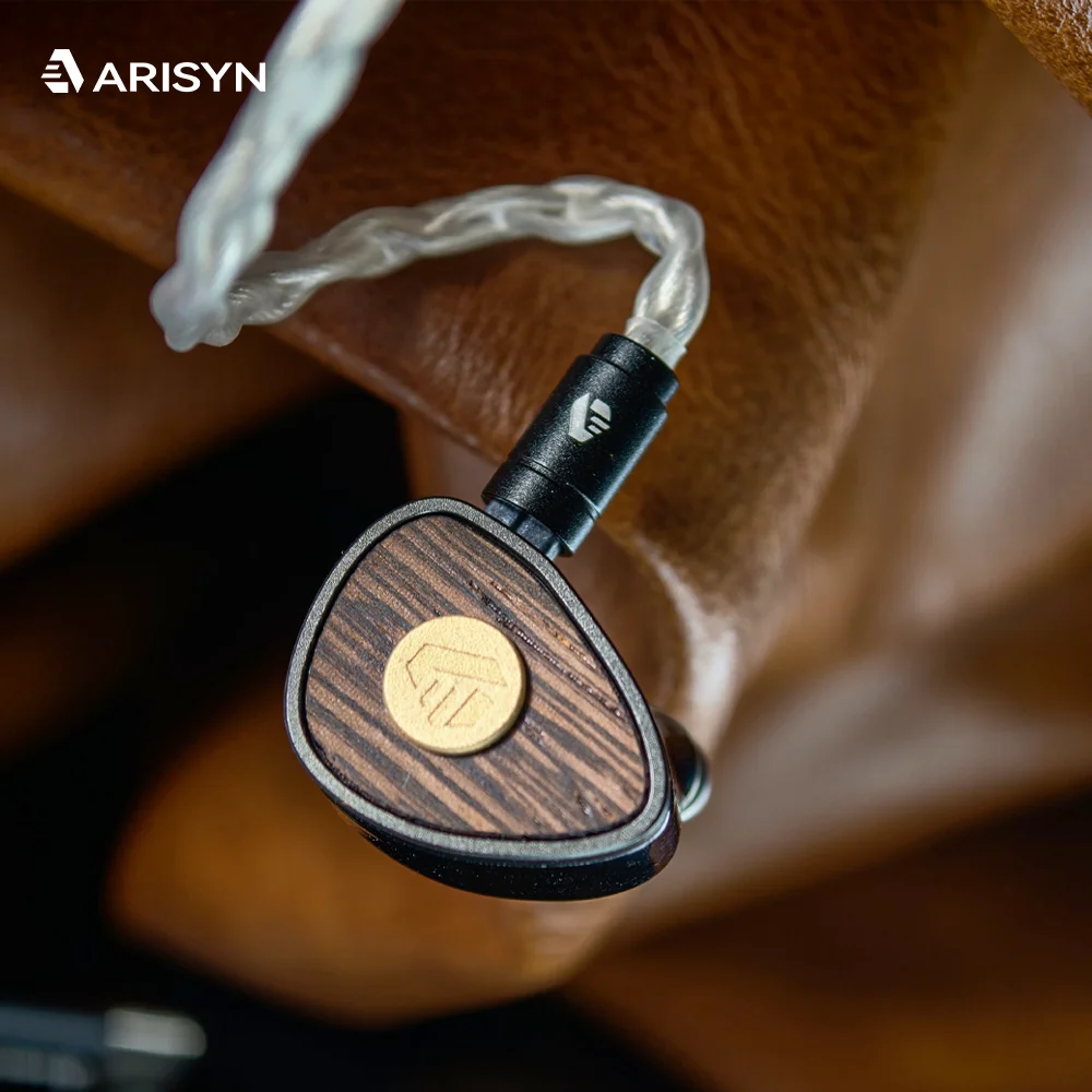 New ARISYN BAI YONG Earphone 10mm LCP Composite Diaphragm Dynamic Driver + MEMS High-Frequency Unit With HiFi Headphone Cable