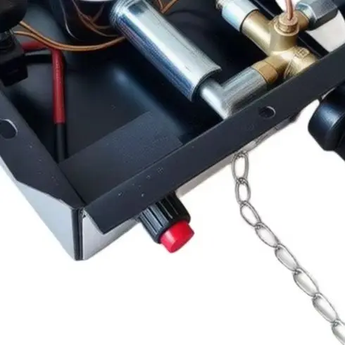 47000 BTU Patio Heater Burner Replacement Assembly With Regulator For European Glass Tube Propane Gas Heating Parts Kit