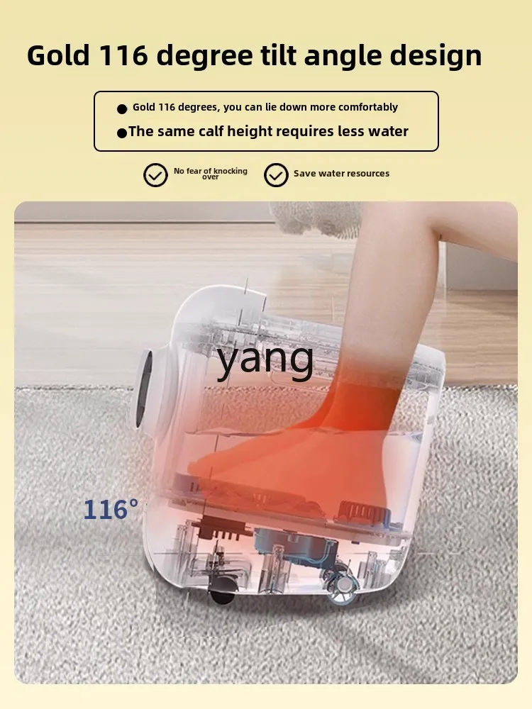 Lmm التدفئة الكهربائية درجة حرارة ثابتة المنزلية التلقائي حمام القدم حوض غسيل القدم دلو عالي وعميق #5