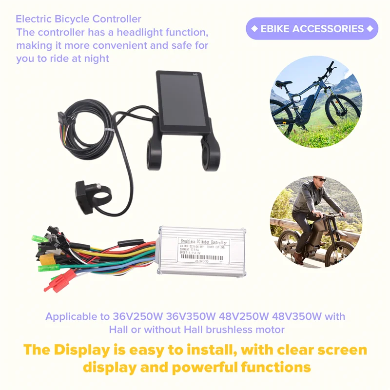ONGE سكوتر كهربائي 36 فولت 48 فولت 17A 3 نموذج تحكم M5 لون شاشة الكريستال السائل ل 250 واط 350 واط Ebike