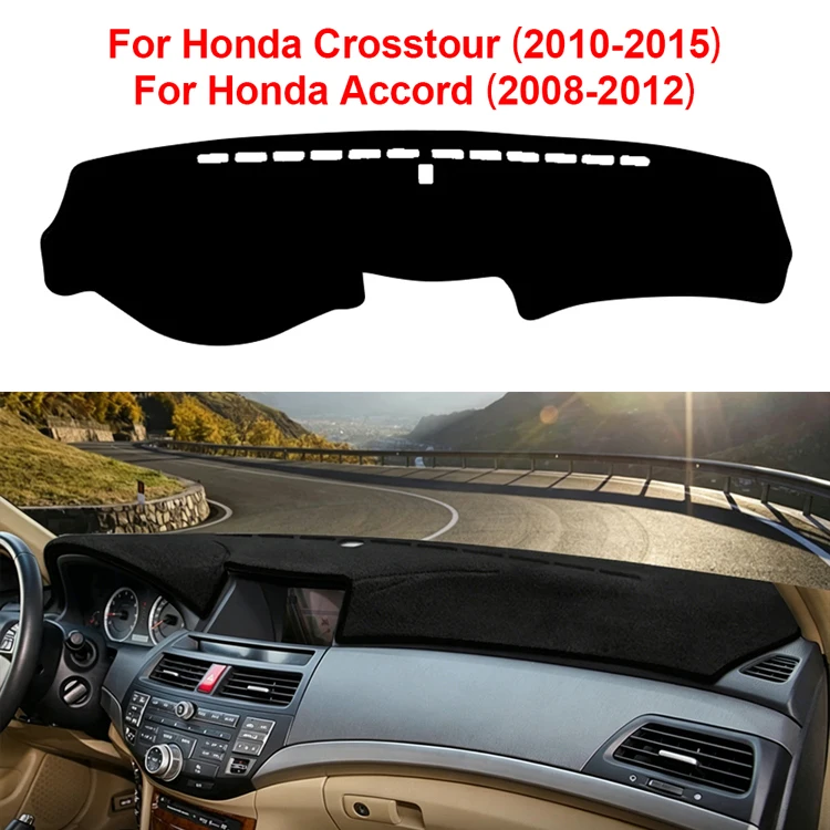 

Car Dashboard Cover Pad For 2010–2015 Honda Accord Sunshade Protector Anti-UV Dash Mats Non-slip Pads Interior Accessories