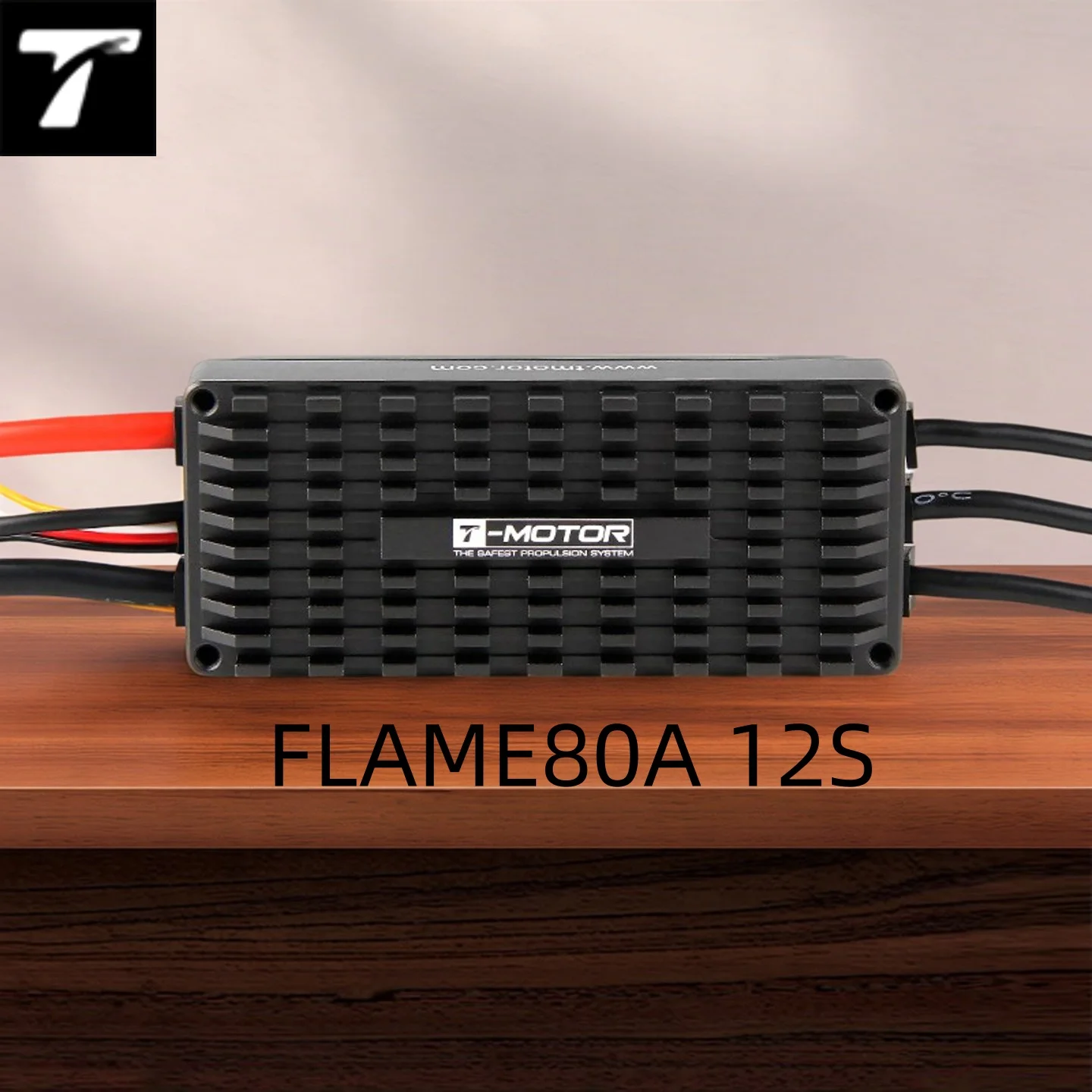 FLAME 80A 6-12S V2.0 Waterproof ESC | T-MOTOR High Voltage Square Wave Brushless Motor Controller for RC UAV
