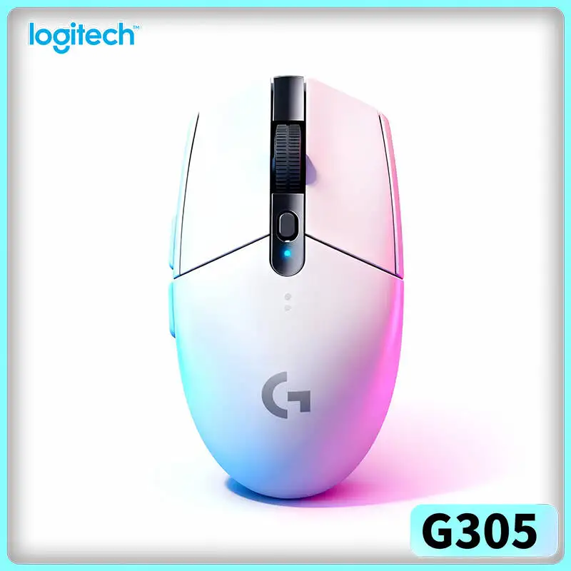 

High Precision Logitech G305 LIGHTSPEED Mouse, 12000 DPI HERO Precision, 6 Customizable Keys, 250h Battery, PC Mac Gaming