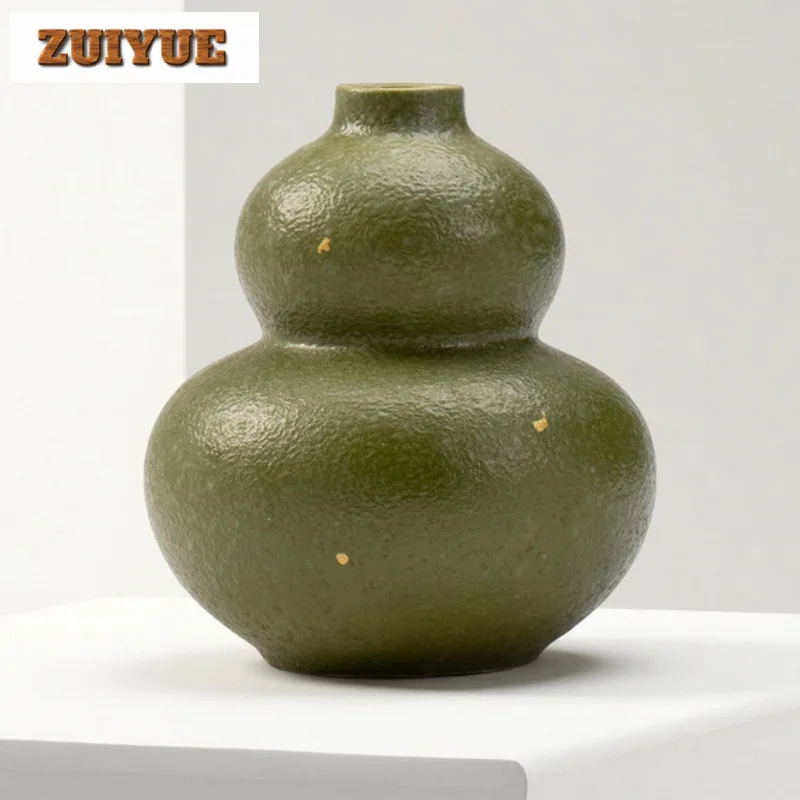 اليوسفي الأخضر الصغير رش الذهب زهرية الجمالية Cachepot الحلي للمنزل وعاء النبات الزهرية المنزلية تشا لوازم الحرفية