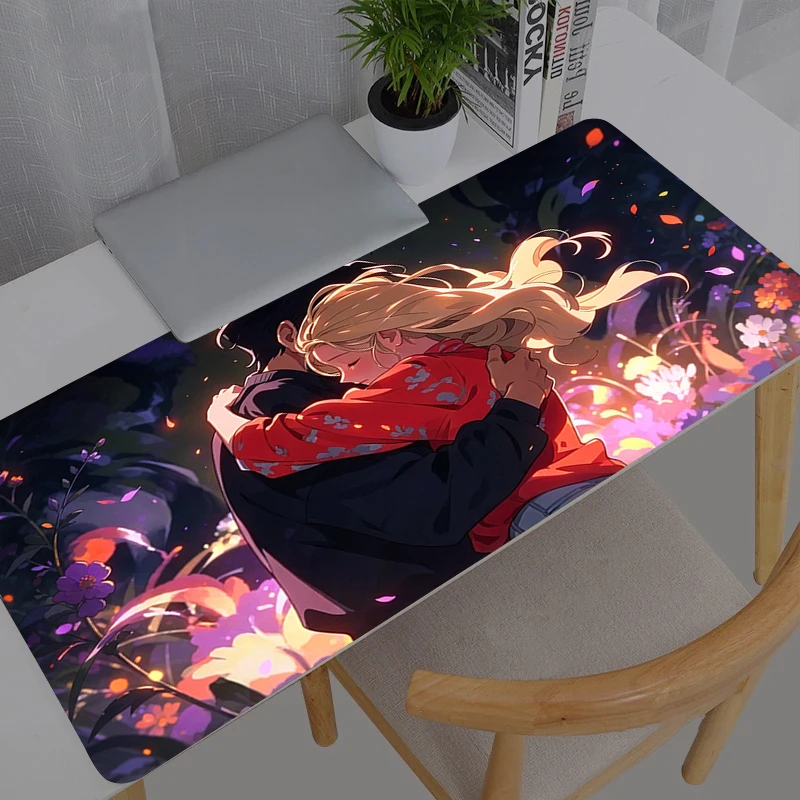 Mouse Pad Young people in love new Large XXL PC Desk Mat Gamer Office Carpet Keyboard Table Gaming Accessories Mousepad