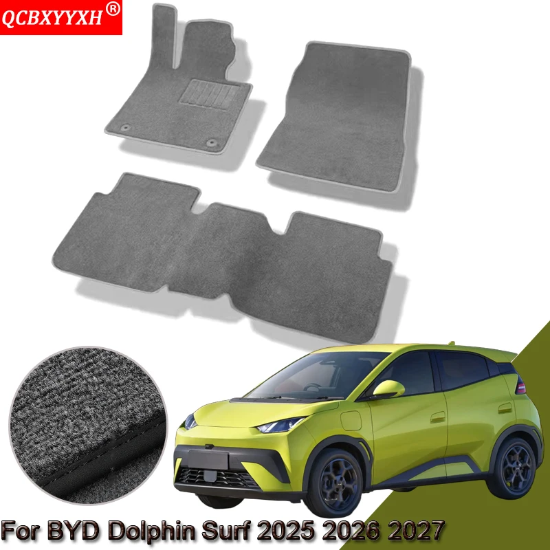 

Автомобильные коврики на заказ, подходящие для BYD Dolphin Surf 2025 2026 2027, водонепроницаемые нескользящие коврики, внутренние защитные ковры, коврики