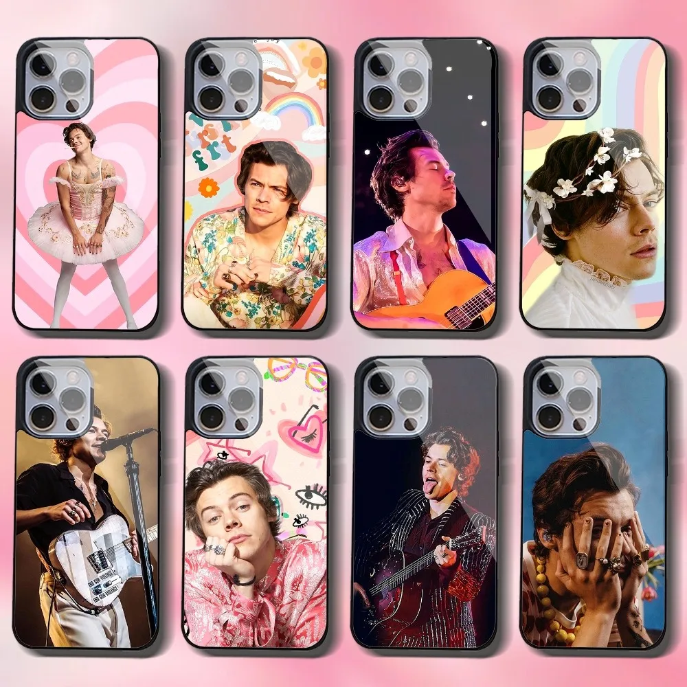 Singer H-harry S- Styles Phone Case For IPhone 16 15 14 13 Pro Max 11 12 Mini Alex Mirror For Magsafe Wireless Charging Cover