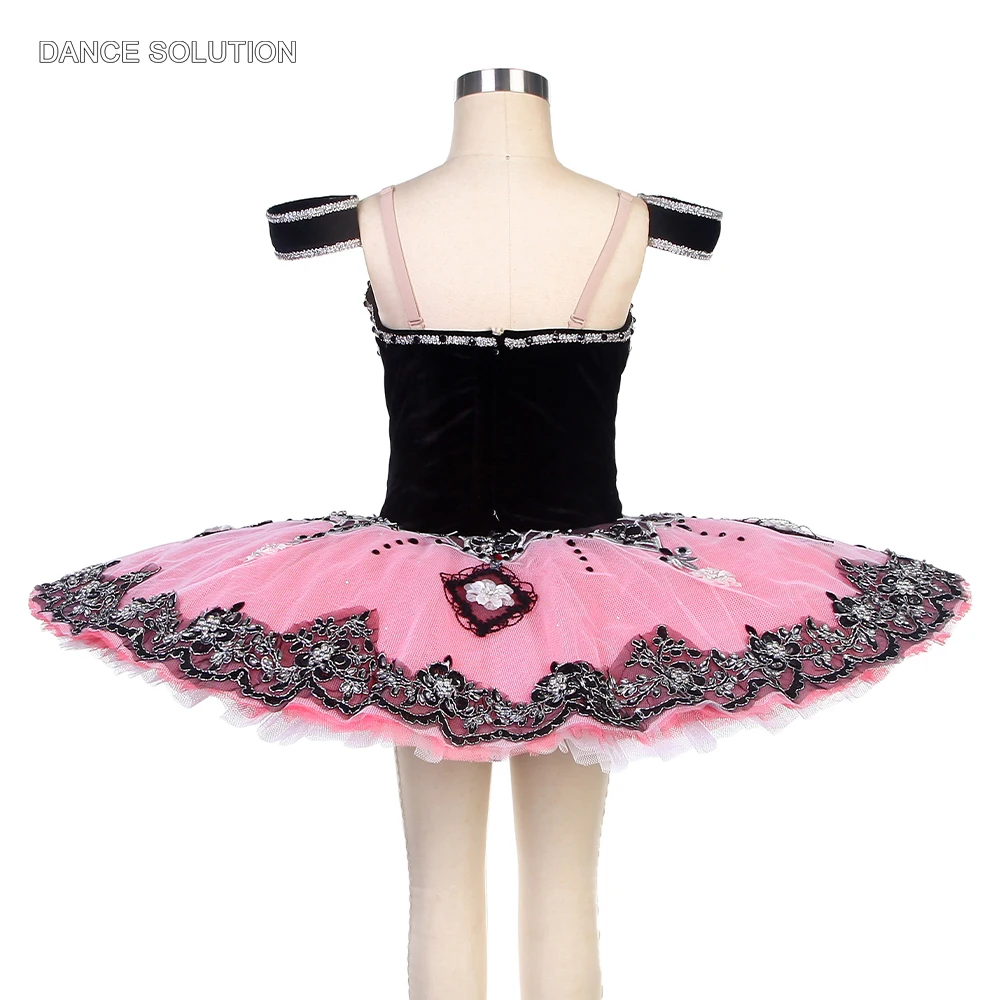 2022 New Customized Ballet Pancake Tutu Professional Competition Clothes for Women Girls Ballerina Stage Costumes  B22221