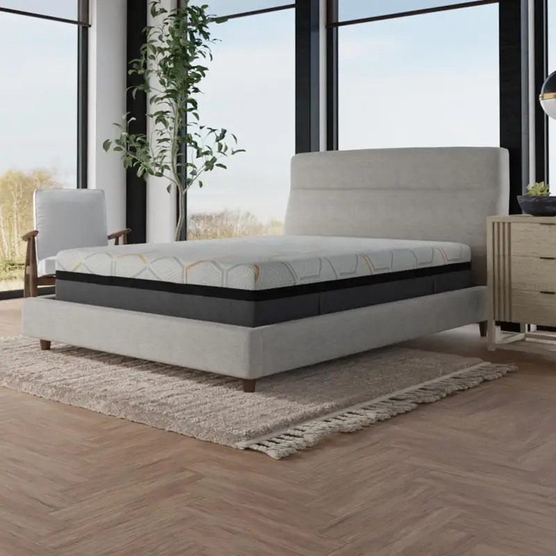 

14" Hybrid Copper Gel Cooling Foam Mattress with Edge Support & Air Ridge Foam Full Size