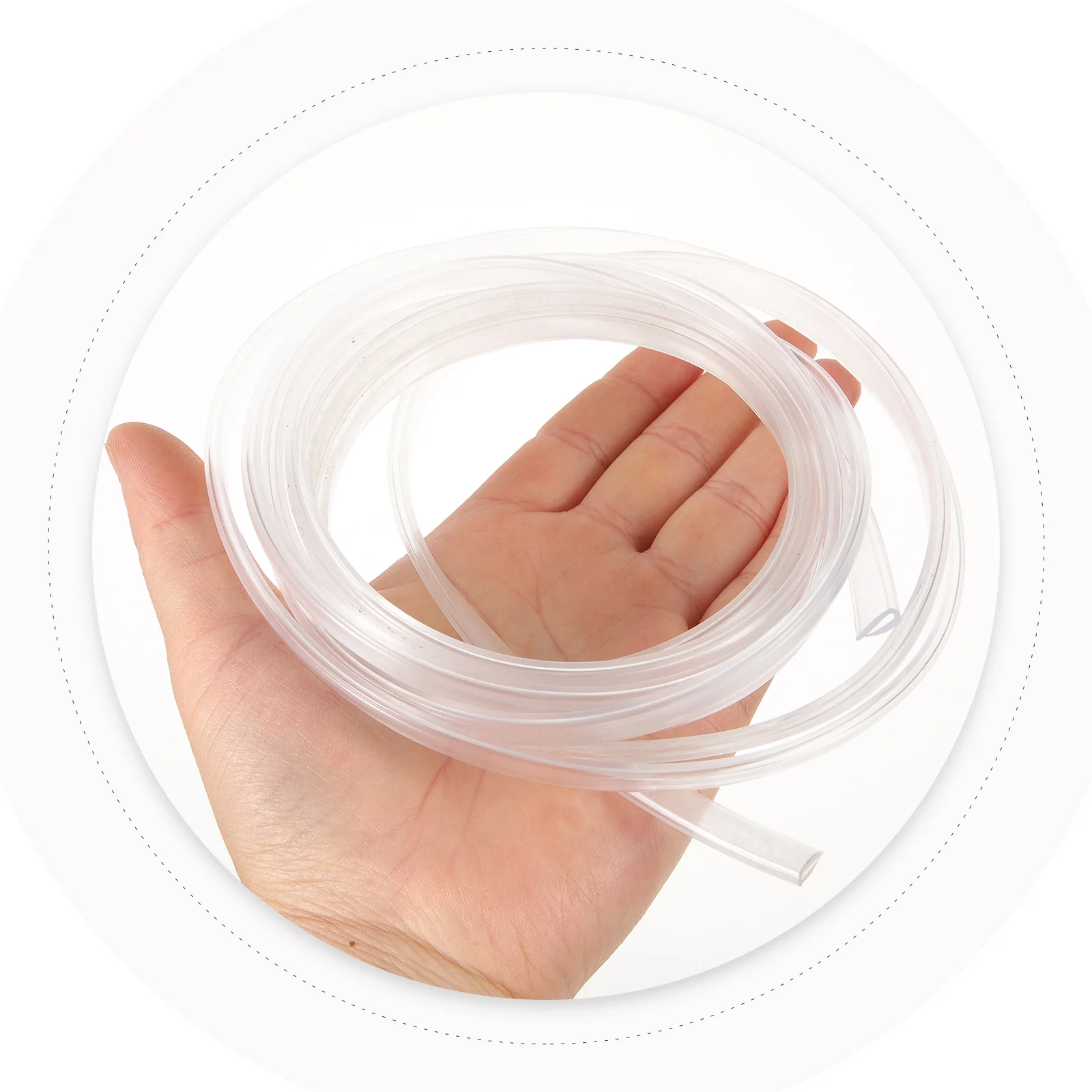 

1 Roll Car Door Edges Guard Practical Transparent Invisible Rubber Anti-Collision Strip Car Door Seal Trim Protector