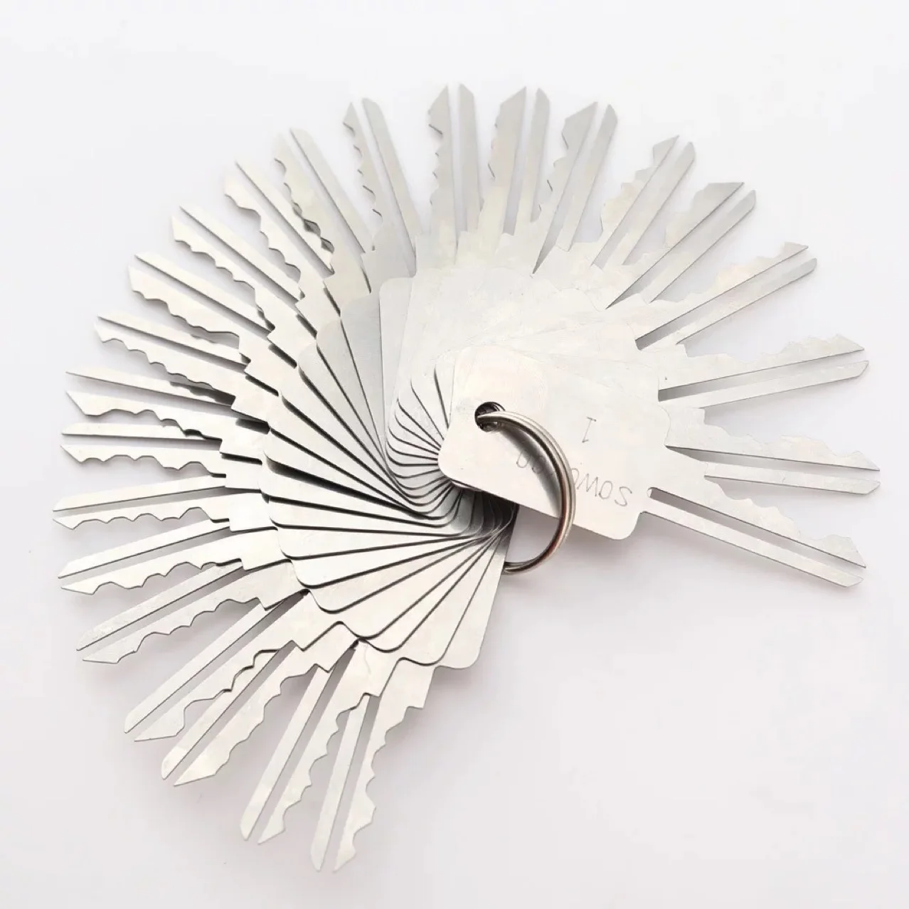 48 In 1 Locksmith Tools Lock Keys Set for Bull Head Lock for S Groove Lock For One Word Locks for PadLock Repairing Tools