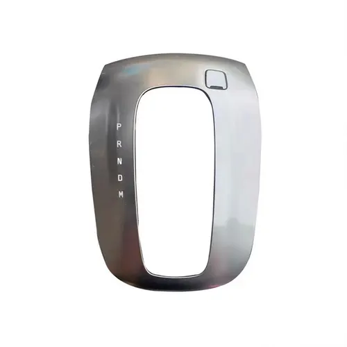 Imagen 2 del producto Cubierta de palanca de cambios para Buick Encore OPEL VAUXHALL MOKKA 2012-2017, palanca de cambios de coche plateada, Panel de Control, accesorios interiores para coche