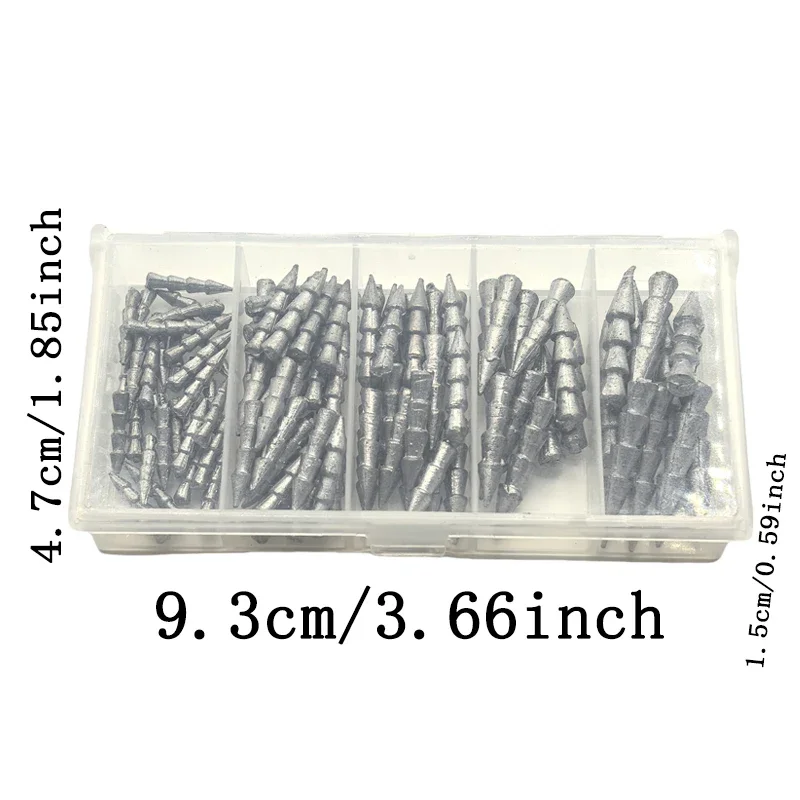 Insertos de plomo para vinilo – Peso equilibrado para cebo blando - imagen 5