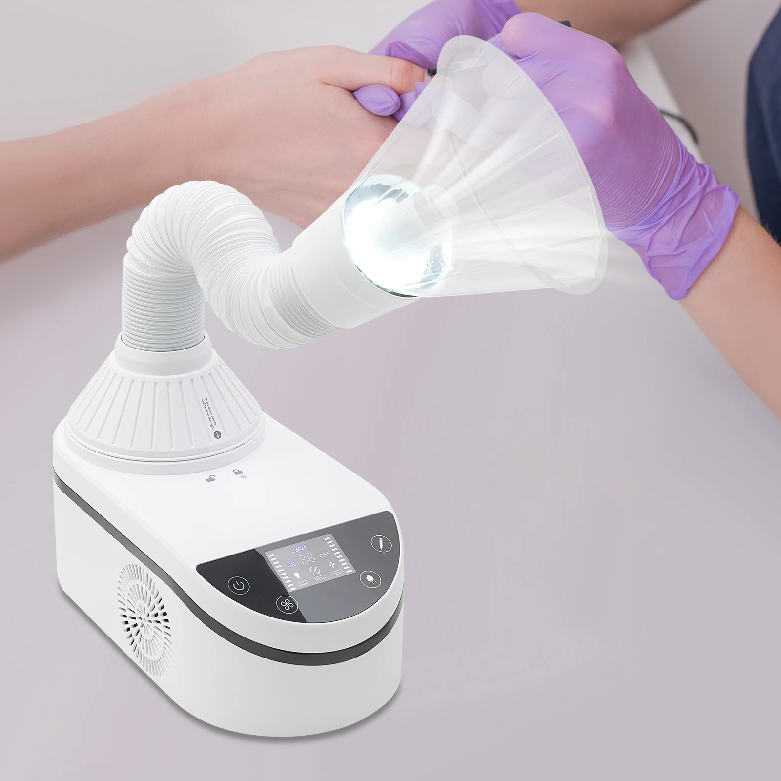 

Nail Dust Collecting Machine, Tabletop Nail Dust Cleaning Machine, Adjustable Speed Grinding Cleaning Machine