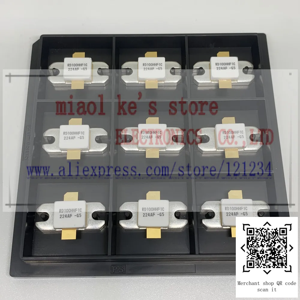 100%New original; RD100HHF1 RD100HHF1C RD100HHF1-101 RD100HHF1C-501 - Silicon MOSFET Power Transistor 30MHz,100W