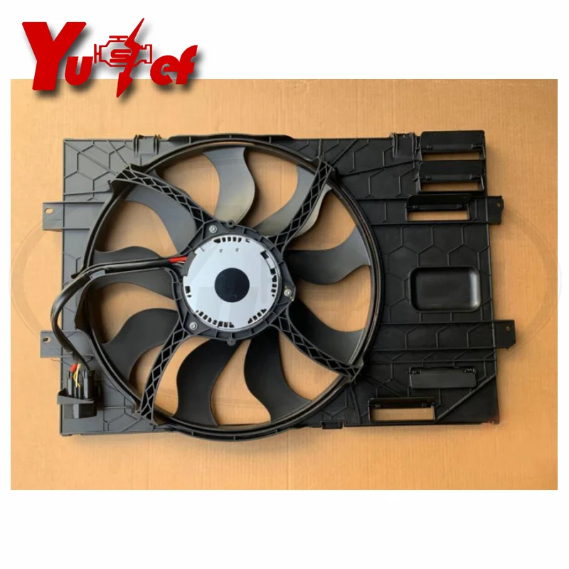 Quality Cooling Fan Assembly for VW MULTIVAN VI T5 T6 SGF SGM SGN SHM SHN 2.0 TDI TRANSPORTER V VI 7E0121205B 7E0121205J 850W