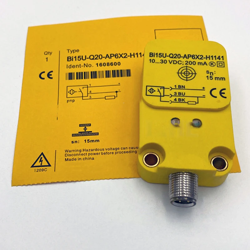 turck-pnp-bi15u-q20-ap6x2-h1141用近接スイッチセンサー