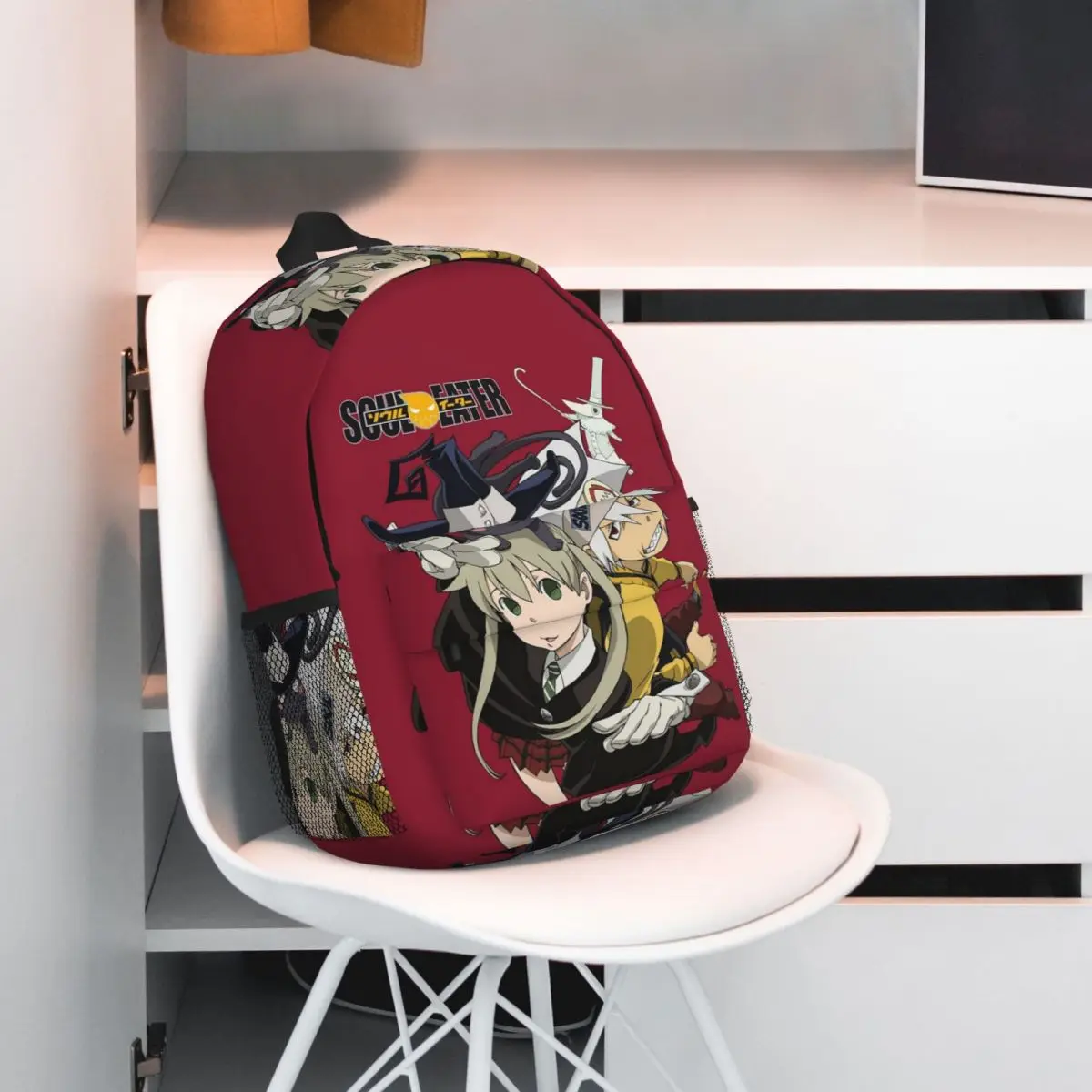 Soul Eater Anime Backpack Hot Sale Daypack Large Capacity Boys Girls BookBag Shoulder Bags for Men Women School Bag