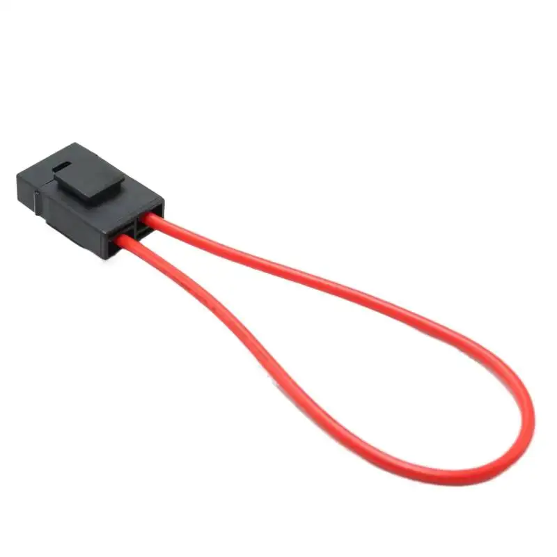 Square Automotive Plastic Copper Contact 12V ATC Blade Fuse Holder Housing Circuit Protection Case