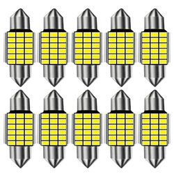 10 stks Festoen 31mm 36mm 39mm 41mm Hoge Kwaliteit Super Heldere LED Lamp C5W C10W Auto Kentekenverlichting Interieur Lezen Dome Lamp