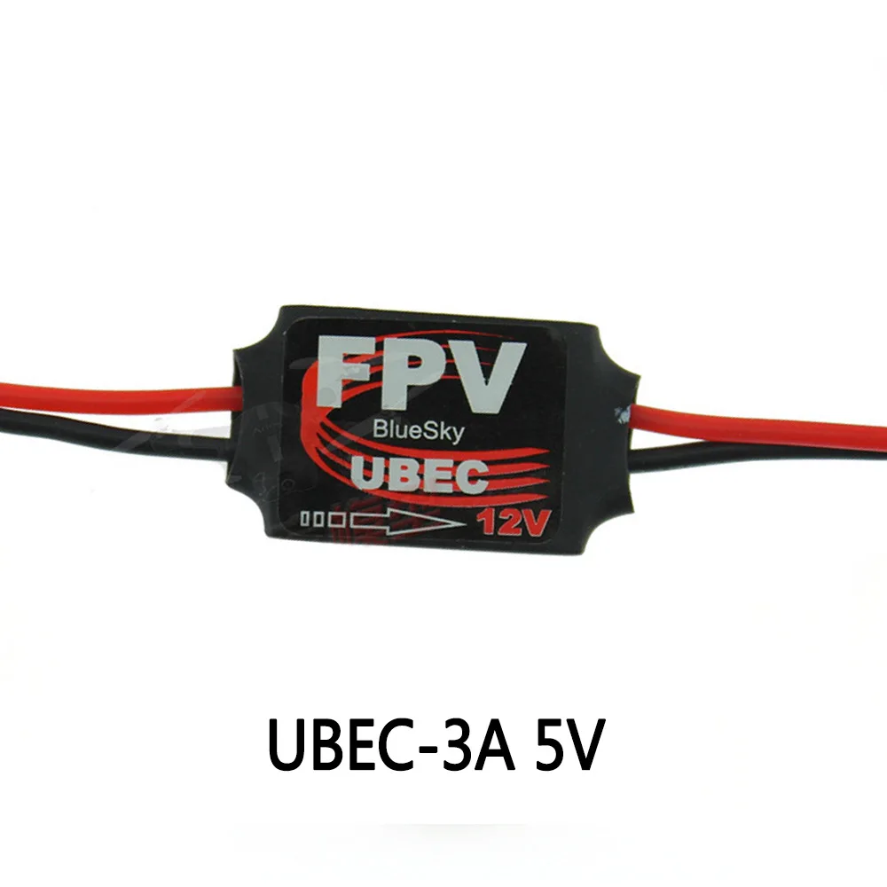 FPV drone aerial photography 3A 5V UBEC step-down module mini picture transmission 12V four-axis gimbal aircraft