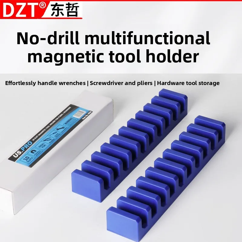 

Strong Magnetic Adsorption Tool Storage Rack, Wrench, Vice, Screwdriver, Suspension Bracket, No Punching Installation