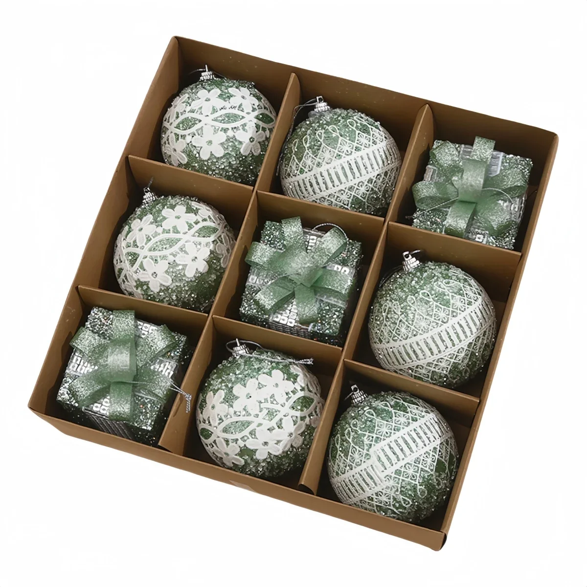 

Blue Christmas Ball Various Party Events Versatile Use Vivid Printing Classic Christmas Elements Christmas Party