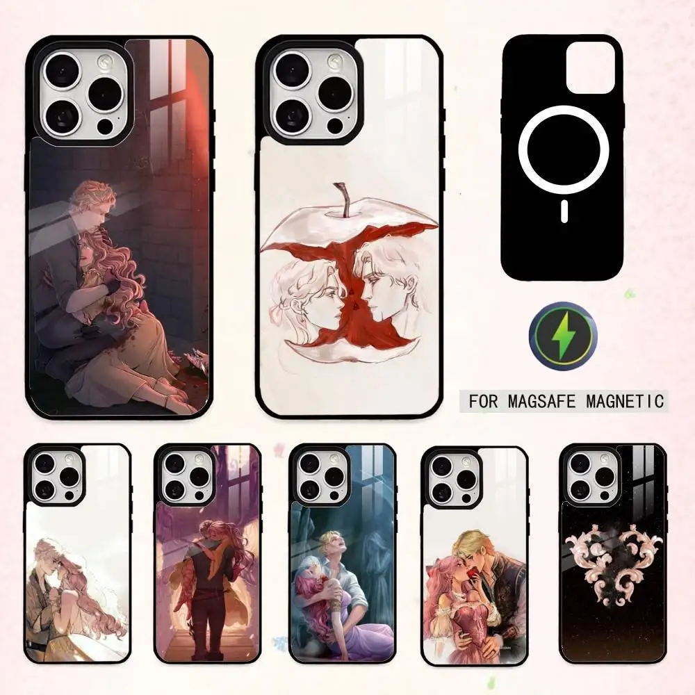 

Once Upon a Broken H-Heart Phone Case For iPhone17,16,15,14,13,12,11 Plus,Pro Max Magnetic For Magsafe Wireless Charging