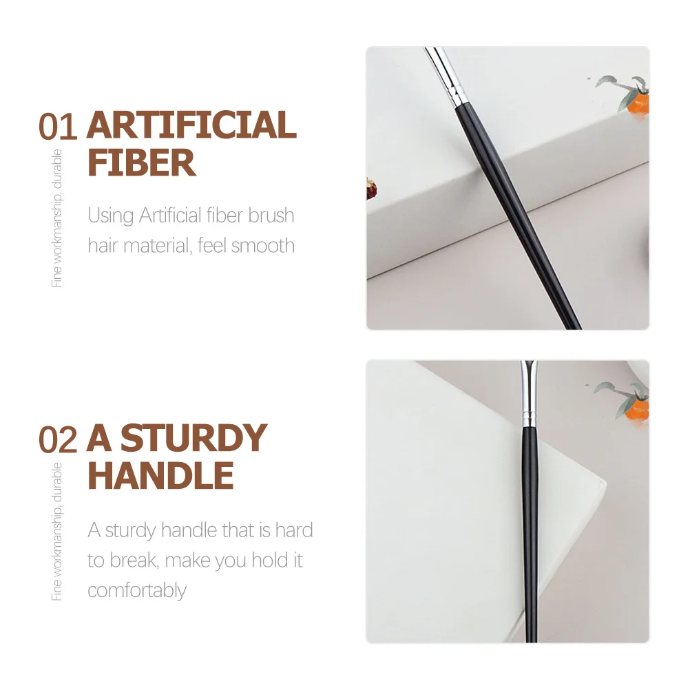 

2Pcs Angled Eyebrow Brush Set for Girls Sturdy Makeup Brush Kit Eyeliner Concealer Angled Brow Tool Smooth Application