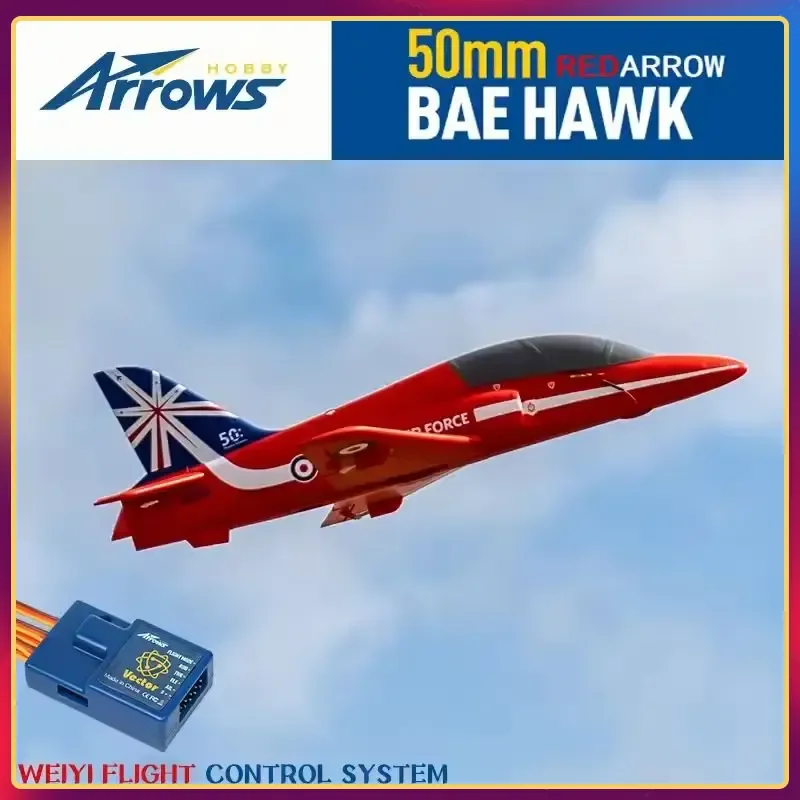 متوفر في السهام 50 مللي متر قناة السهم الأحمر مثل نموذج حقيقي على مستوى الدخول رمي اليد المقاتلة الثابتة الجناح تجميعها طائرات التحكم عن بعد #2