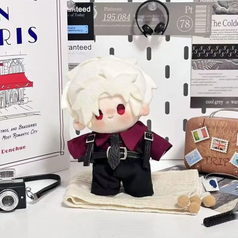 Love And Deep Space Qin Che 10cm Doll Cotton Clothes Only Handsome Doll with No Attribute Changeable Suit for Toy Collectors