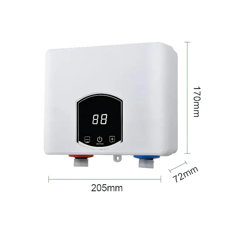 3.5KW-6.5KW 220V 110V 전기 순간 온수기 제조업체 소형 순간 샤워 온수기