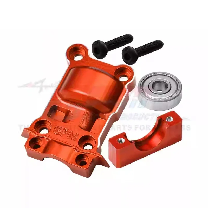GPM Extended Large Bearing Rear Gearbox Cover for Traxxas 1/6 XRT 1/5 X-Maxx Ultimate 6S 8S 7