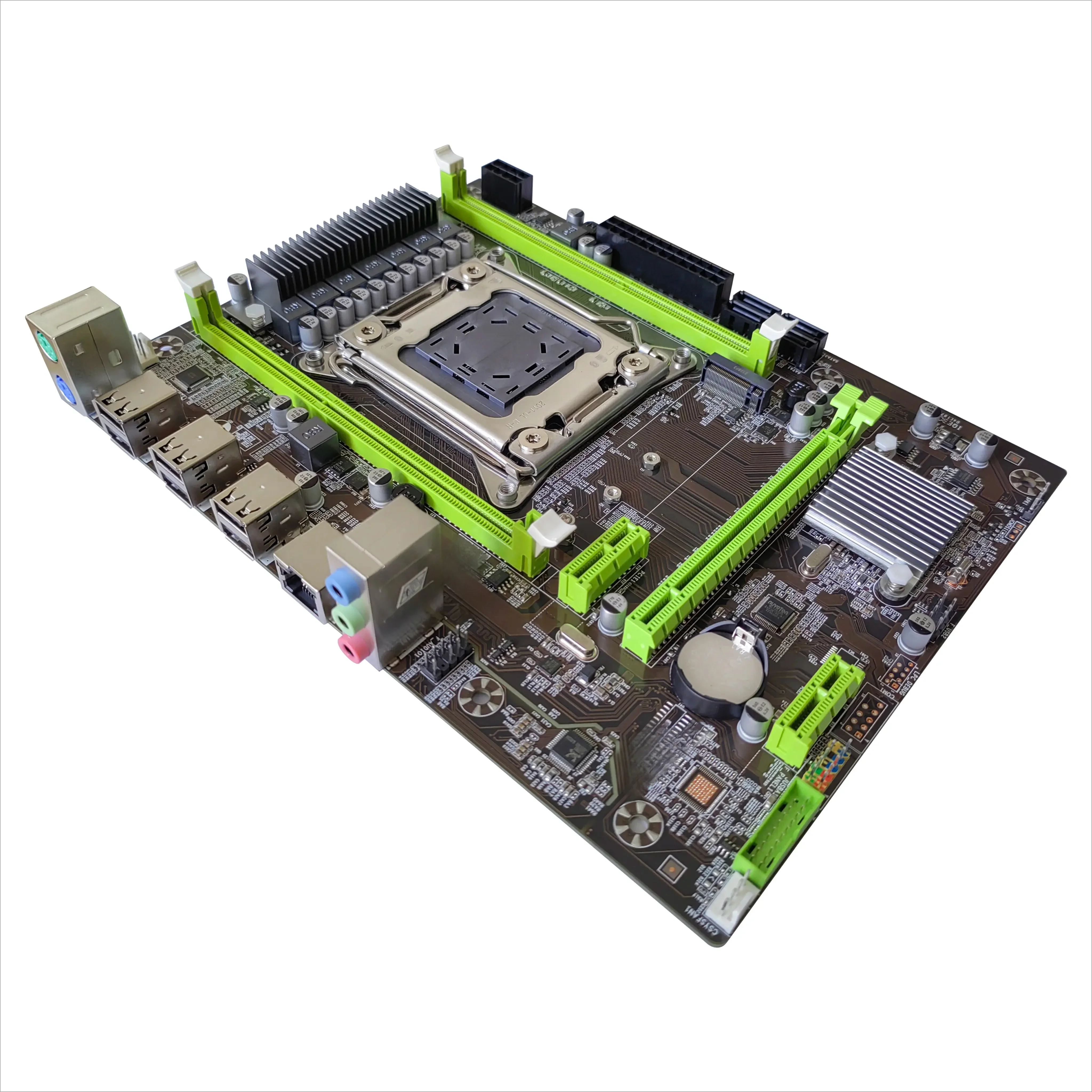 X79 large board computer main board CPU set 2011 pin support E5-2670ECC 8G server memory