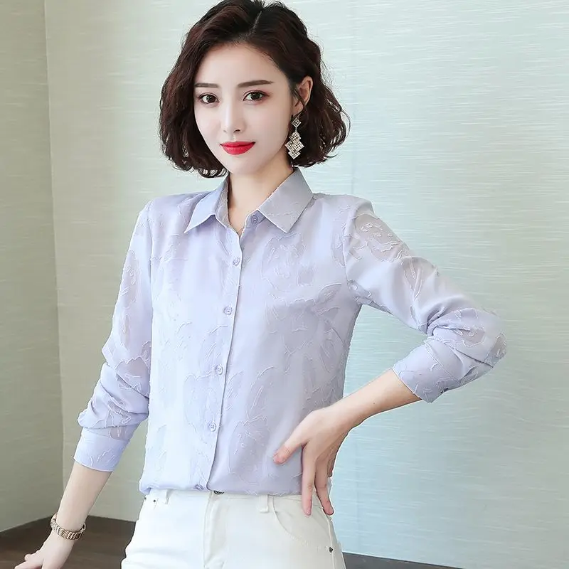 

Модная шифоновая блузка для женщин, новое весеннее поступление