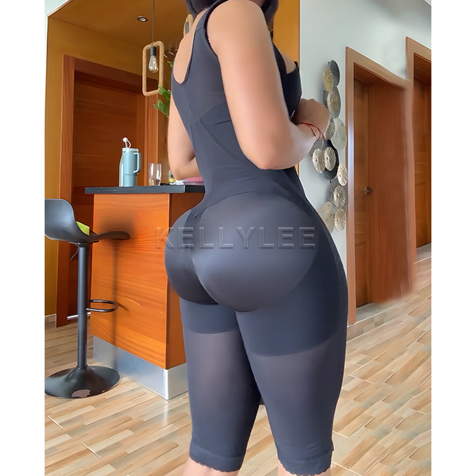 

Modeling Tummy Control Thong Shapewear with Bones 2025 Open-Breasted Fajas Colombianas Postsurgical Shaping Slim Belt for Women
