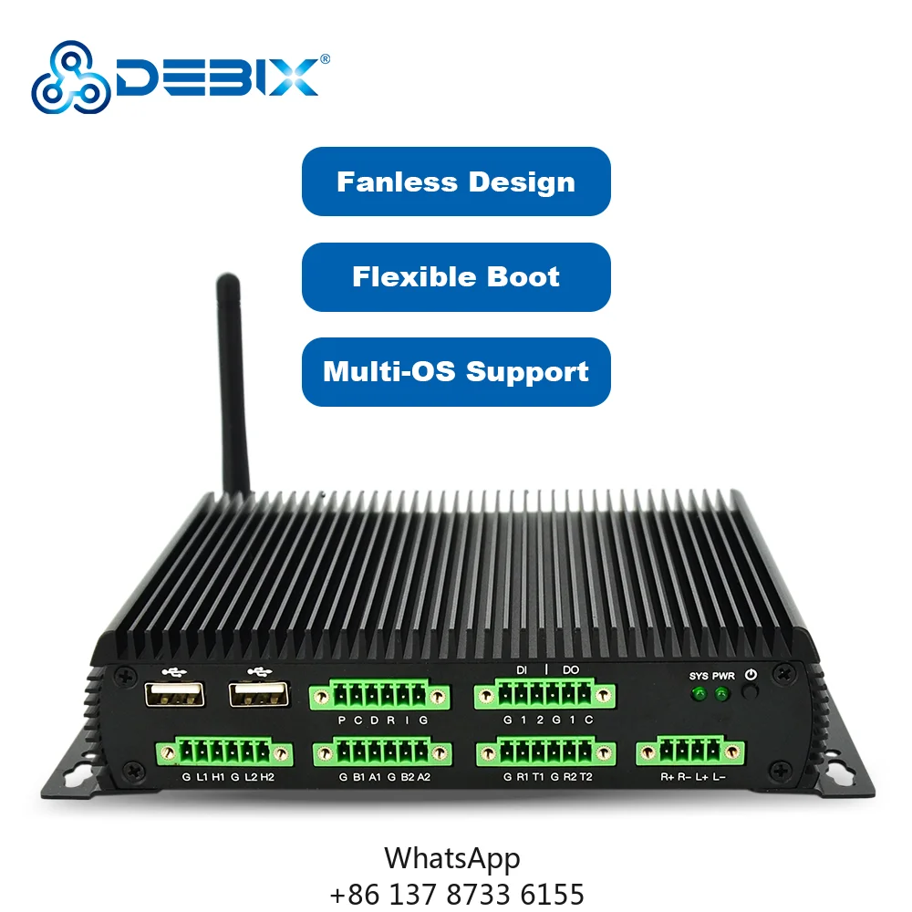 

DEBIX Custom Development IMX8 Industrial Computer I.MX 8M Plus 2GB FreeRTOS Support Real-Time Applications Ruggedized Edge