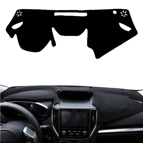 Imagen 2 del producto Para Subaru Forester 2019-2021 2022 2023 2024 XV Crosstrek Impreza 2018 2019 cubierta de salpicadero de coche estera parasol accesorios de alfombra