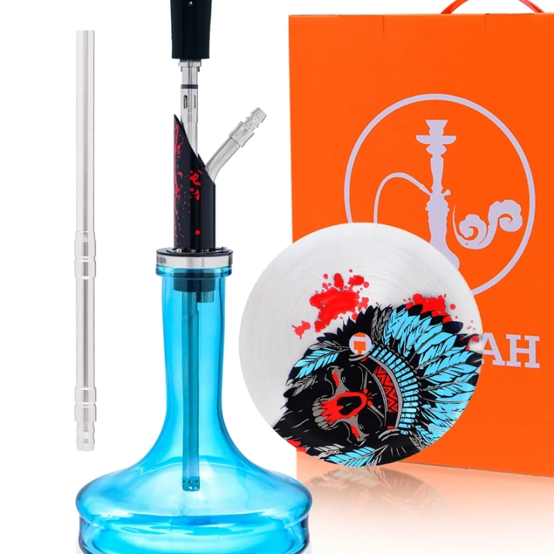 Arab hookah bar,  single tube pot, high-end nightclub, complete set of fruit flavored smoke