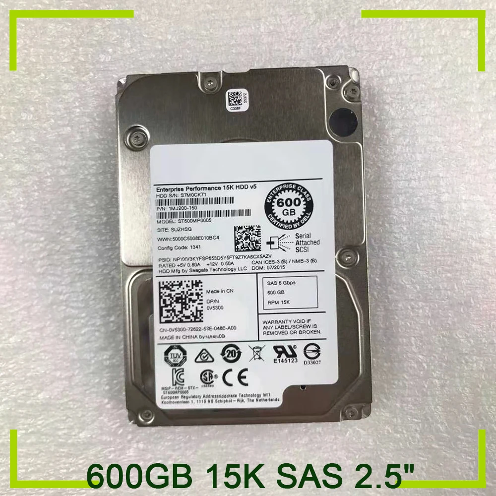 

Server Hard Disk 0V5300 600GB 15K SAS 2.5" 6G Hard drive ST600MP0005