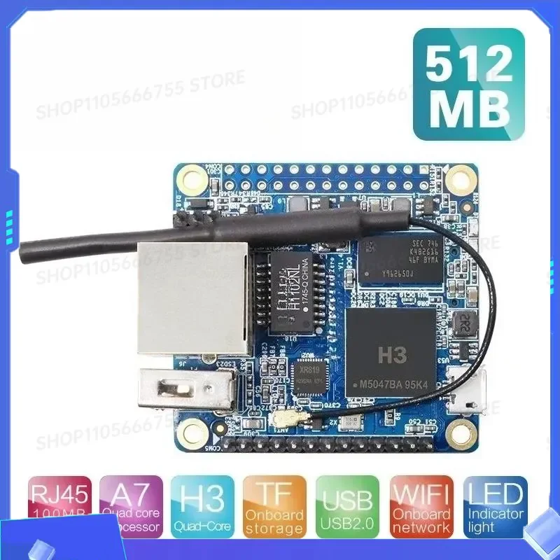 for Zero LTS H3 Quad Core Single Board Computer 512MB RAM Support Android Ubuntu Debian Mini Development Board