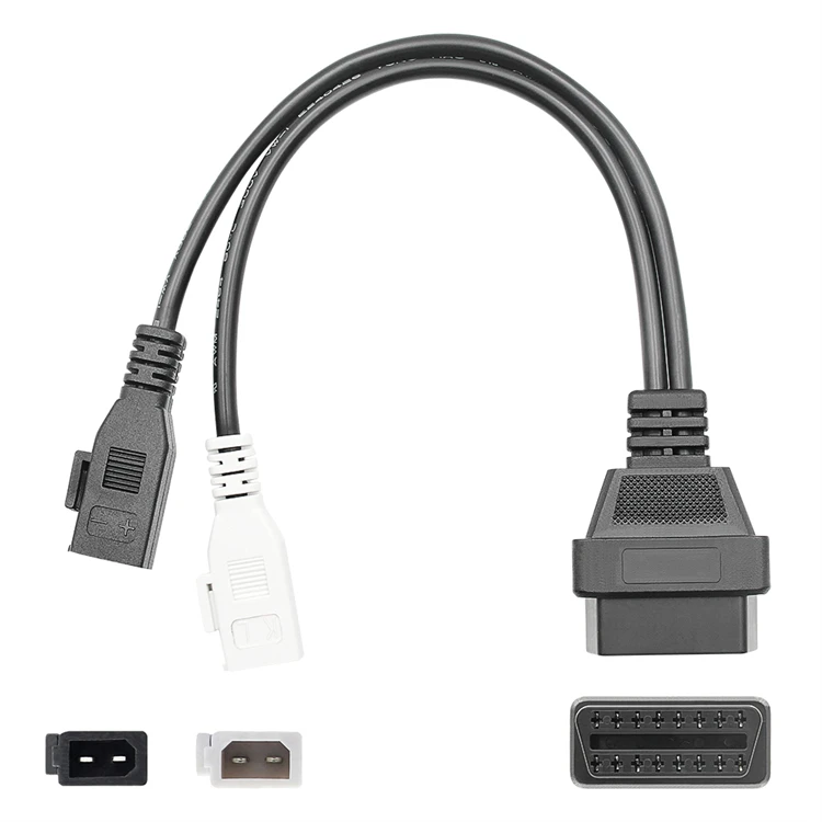 

Красивый кабель 2 х 2 контакта для 16-контактного разъема Audi к OBD2